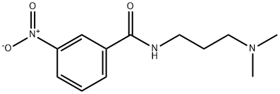 N-[3-(dimethylamino)propyl]-3-nitrobenzamide Structure