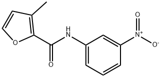 3-methyl-N-(3-nitrophenyl)furan-2-carboxamide Structure