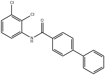 N-(2,3-dichlorophenyl)-4-phenylbenzamide Structure