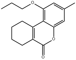 3-methyl-1-propoxy-7,8,9,10-tetrahydrobenzo[c]chromen-6-one Structure