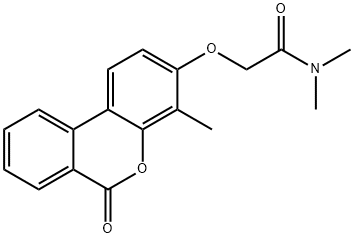 307551-48-0 N,N-dimethyl-2-(4-methyl-6-oxobenzo[c]chromen-3-yl)oxyacetamide