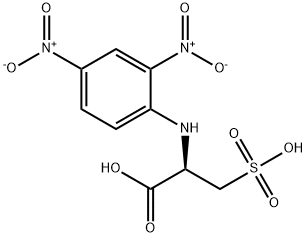 2-(2,4-dinitroanilino)-3-sulfopropanoic acid Struktur