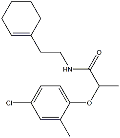 313385-87-4 2-(4-chloro-2-methylphenoxy)-N-[2-(cyclohexen-1-yl)ethyl]propanamide