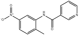 N-(2-methyl-5-nitrophenyl)pyridine-3-carboxamide Structure