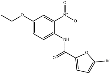 5-bromo-N-(4-ethoxy-2-nitrophenyl)furan-2-carboxamide Structure