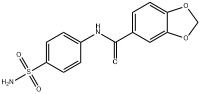 314055-34-0 N-(4-sulfamoylphenyl)-1,3-benzodioxole-5-carboxamide