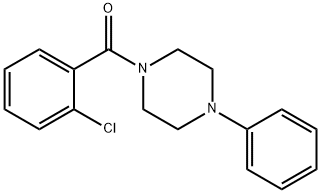 (2-chlorophenyl)-(4-phenylpiperazin-1-yl)methanone Structure