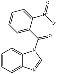 benzimidazol-1-yl-(2-nitrophenyl)methanone Struktur