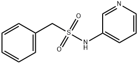 1-phenyl-N-pyridin-3-ylmethanesulfonamide Structure