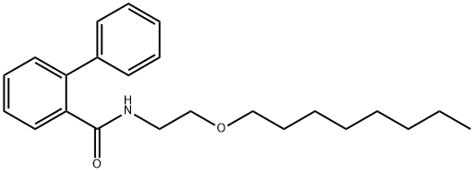 N-(2-octoxyethyl)-2-phenylbenzamide Struktur