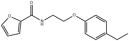 N-[2-(4-ethylphenoxy)ethyl]furan-2-carboxamide Structure