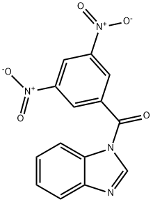 benzimidazol-1-yl-(3,5-dinitrophenyl)methanone Struktur