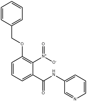 2-nitro-3-phenylmethoxy-N-pyridin-3-ylbenzamide,339235-66-4,结构式