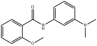 N-[3-(dimethylamino)phenyl]-2-methoxybenzamide Struktur