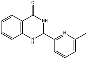 2-(6-methylpyridin-2-yl)-2,3-dihydro-1H-quinazolin-4-one Structure