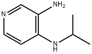 N4-(丙烷-2-基)吡啶-3,4-二胺 结构式