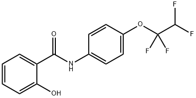 2-hydroxy-N-[4-(1,1,2,2-tetrafluoroethoxy)phenyl]benzamide,346642-51-1,结构式