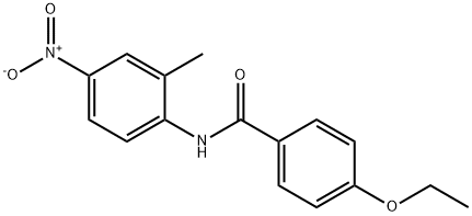 4-ethoxy-N-(2-methyl-4-nitrophenyl)benzamide 化学構造式