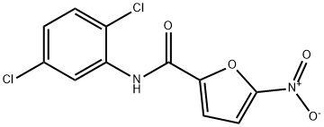 N-(2,5-dichlorophenyl)-5-nitrofuran-2-carboxamide,349396-72-1,结构式