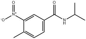 4-methyl-3-nitro-N-propan-2-ylbenzamide Structure