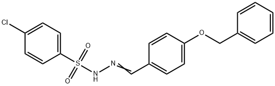 4-chloro-N-[(E)-(4-phenylmethoxyphenyl)methylideneamino]benzenesulfonamide|