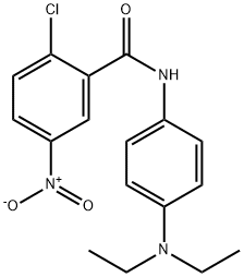 2-chloro-N-[4-(diethylamino)phenyl]-5-nitrobenzamide Struktur