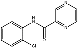 N-(2-chlorophenyl)pyrazine-2-carboxamide Structure