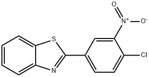 2-(4-chloro-3-nitrophenyl)-1,3-benzothiazole,355430-75-0,结构式