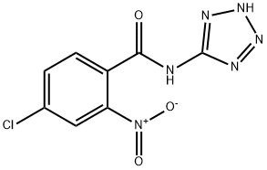 4-chloro-2-nitro-N-(2H-tetrazol-5-yl)benzamide,362499-86-3,结构式
