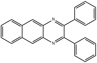 2,3-diphenylbenzo[g]quinoxaline Structure