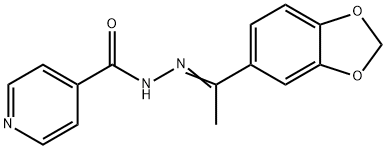 N-[(E)-1-(1,3-benzodioxol-5-yl)ethylideneamino]pyridine-4-carboxamide|