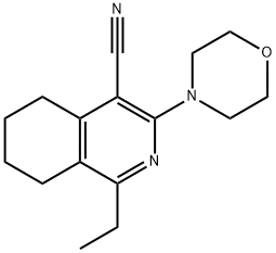 374548-18-2 1-乙基-3-(1,4-氧杂氮杂环己-4-基)-5,6,7,8-四氢异喹啉-4-甲腈