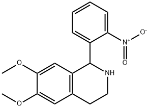 6,7-dimethoxy-1-(2-nitrophenyl)-1,2,3,4-tetrahydroisoquinoline,374764-51-9,结构式