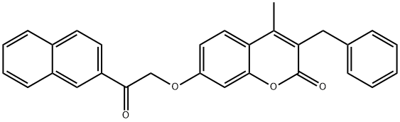 3-benzyl-4-methyl-7-(2-naphthalen-2-yl-2-oxoethoxy)chromen-2-one|