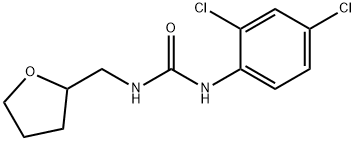 1-(2,4-dichlorophenyl)-3-(oxolan-2-ylmethyl)urea Structure