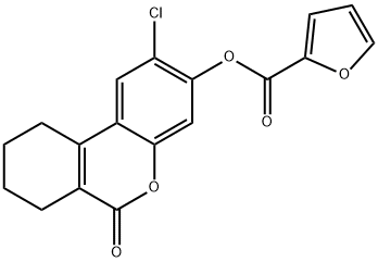 405916-33-8 (2-chloro-6-oxo-7,8,9,10-tetrahydrobenzo[c]chromen-3-yl) furan-2-carboxylate