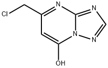5-Chloromethyl-[1,2,4]triazolo[1,5-a]pyrimidin-7-ol,40775-90-4,结构式