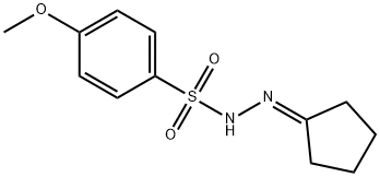 N-(cyclopentylideneamino)-4-methoxybenzenesulfonamide,415694-53-0,结构式