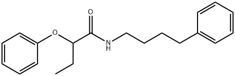 2-phenoxy-N-(4-phenylbutyl)butanamide Structure