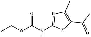 ethyl N-(5-acetyl-4-methyl-1,3-thiazol-2-yl)carbamate Structure