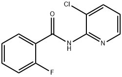 N-(3-chloropyridin-2-yl)-2-fluorobenzamide Structure