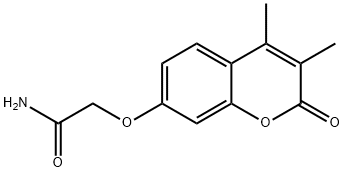 2-(3,4-dimethyl-2-oxochromen-7-yl)oxyacetamide,429620-97-3,结构式