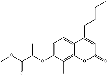 methyl 2-(4-butyl-8-methyl-2-oxochromen-7-yl)oxypropanoate|