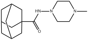 N-(4-methylpiperazin-1-yl)adamantane-1-carboxamide 结构式