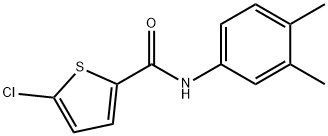 5-chloro-N-(3,4-dimethylphenyl)thiophene-2-carboxamide Structure