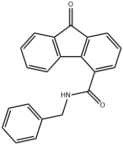 N-benzyl-9-oxofluorene-4-carboxamide Structure