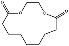 1,4-dioxacyclotridecane-5,13-dione 结构式