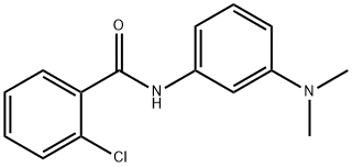 2-chloro-N-[3-(dimethylamino)phenyl]benzamide Struktur