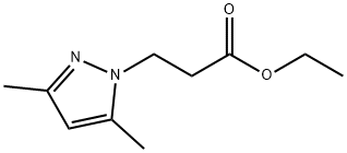 ethyl 3-(3,5-dimethylpyrazol-1-yl)propanoate Structure
