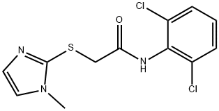 485350-83-2 N-(2,6-dichlorophenyl)-2-(1-methylimidazol-2-yl)sulfanylacetamide